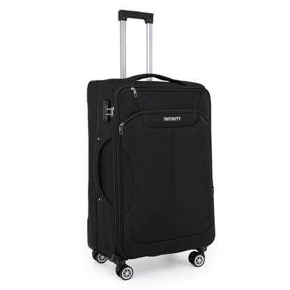 Delta Medium Hard Shell Suitcase in Black