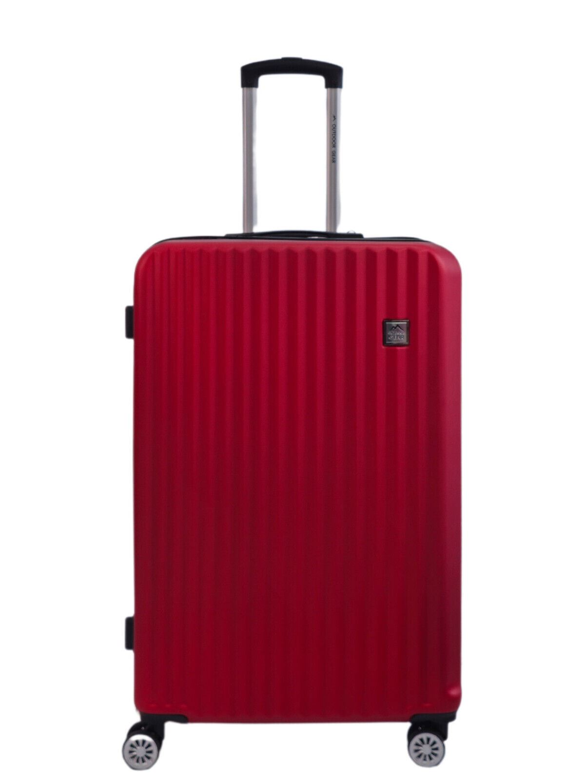 Albertville Large Hard Shell Suitcase in Burgundy