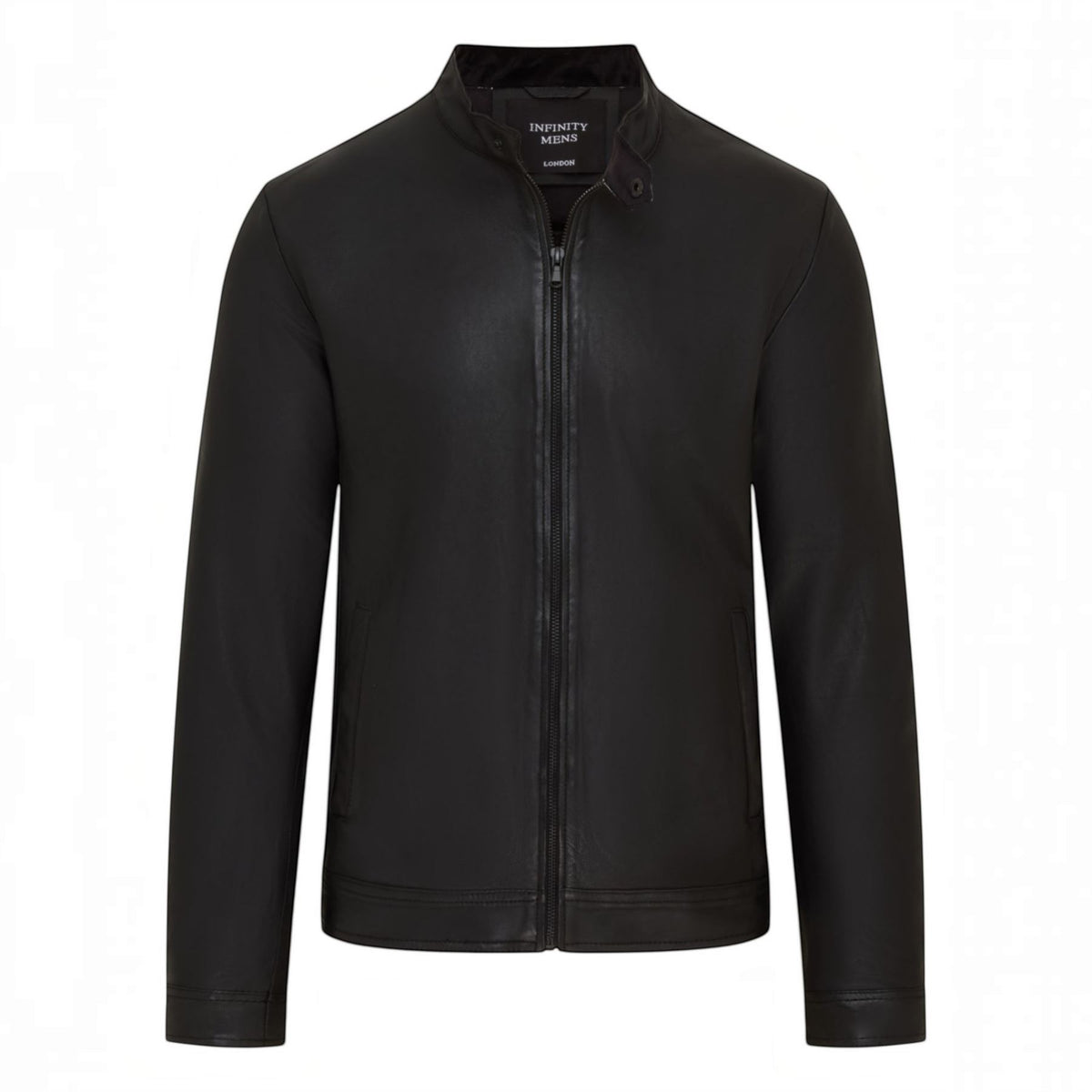 Mens Leather Racing Biker Jacket - Legar