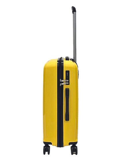 Abbeville Medium Hard Shell Suitcase in Yellow