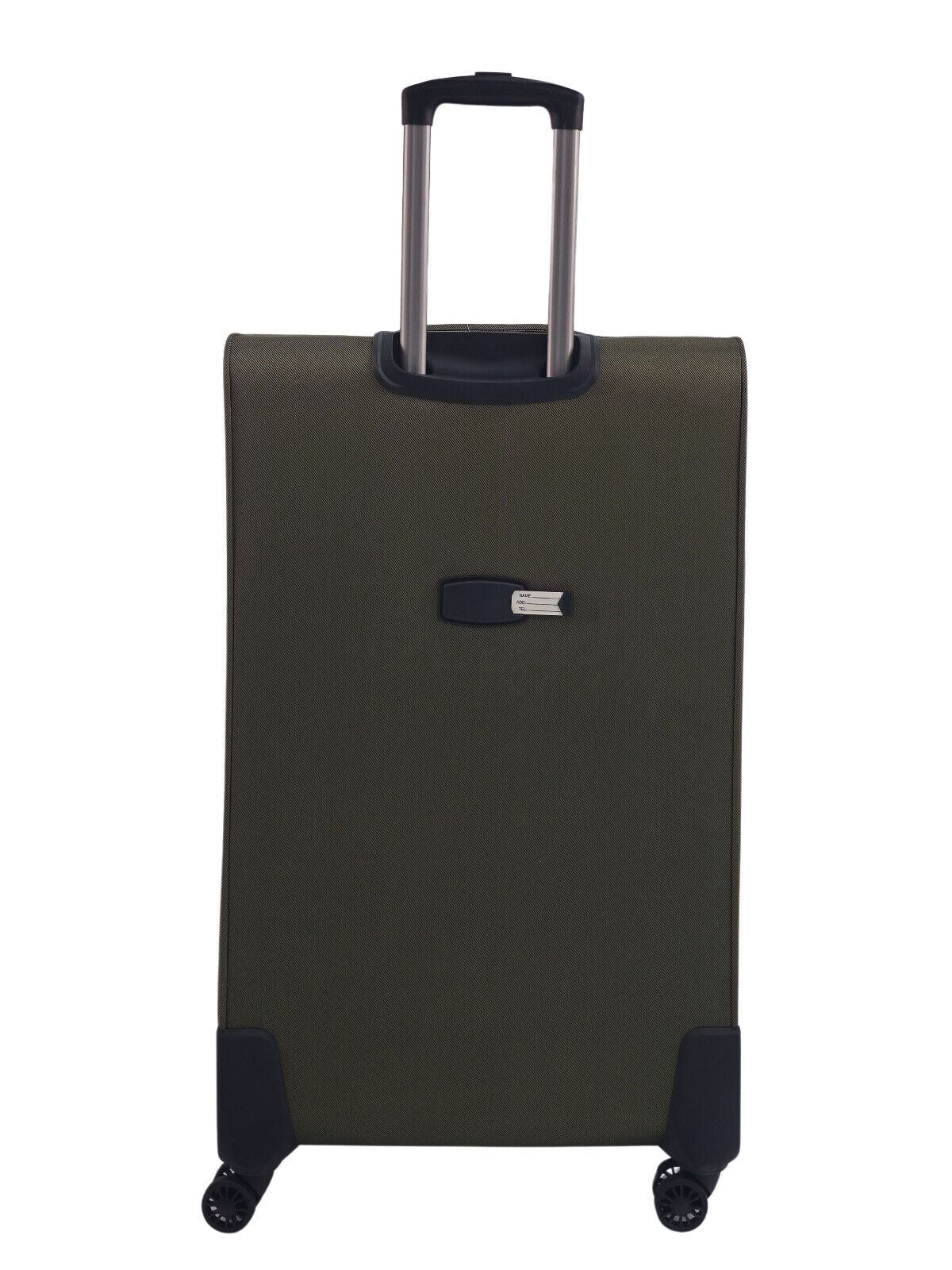 Ashford Large Soft Shell Suitcase in Khaki