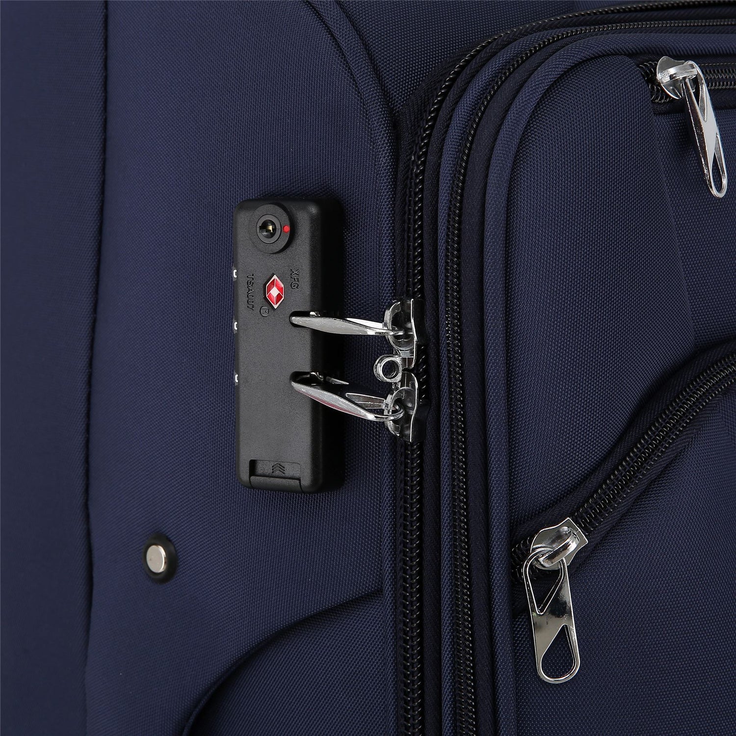 Delta Set of 3 Hard Shell Suitcase in Navy