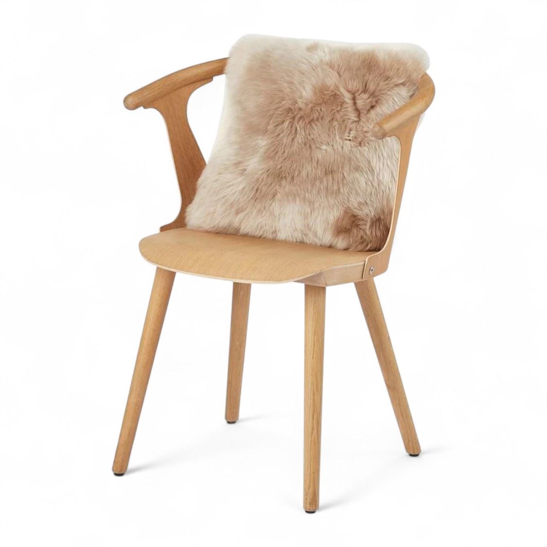 Genuine Sheepskin  40x40cm Real Wool Single Sided Cushion