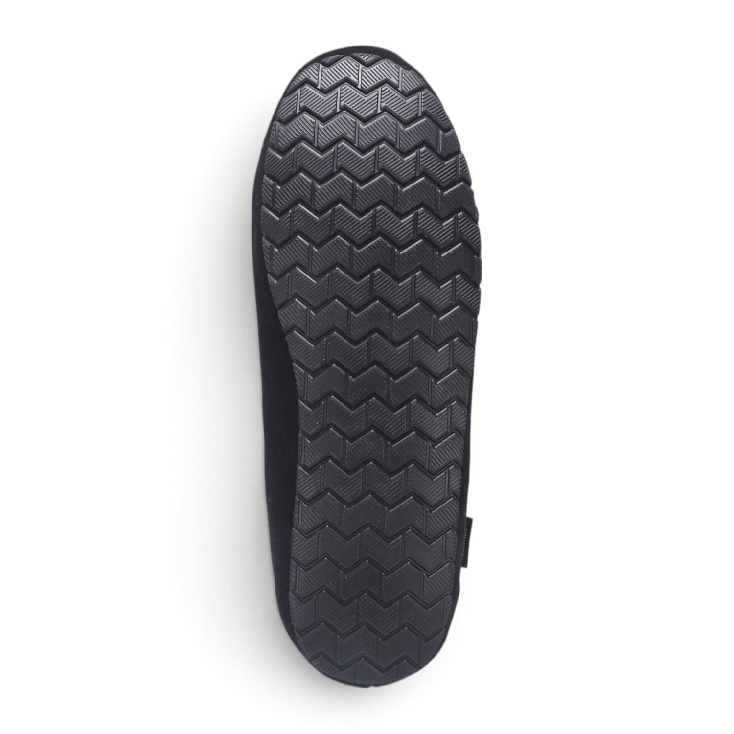 Men’s Black Genuine Sheepskin Moccasin Winter Slippers - Flint