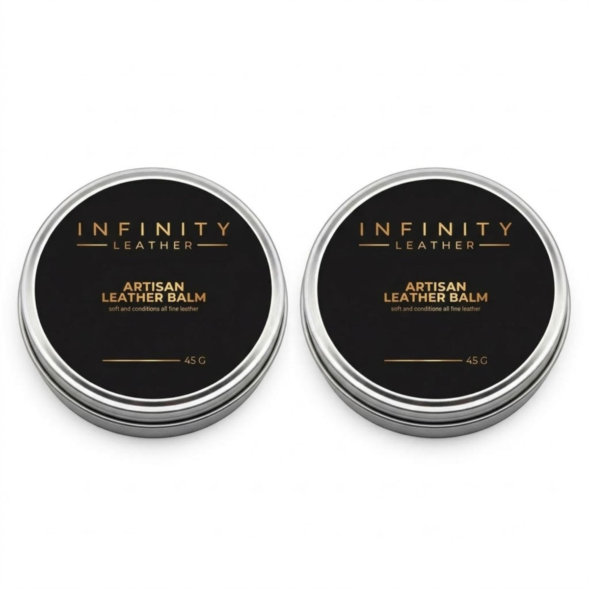Nourishing Leather Conditioner for Shoes &amp; Bags, 2 Pack Leather Balm