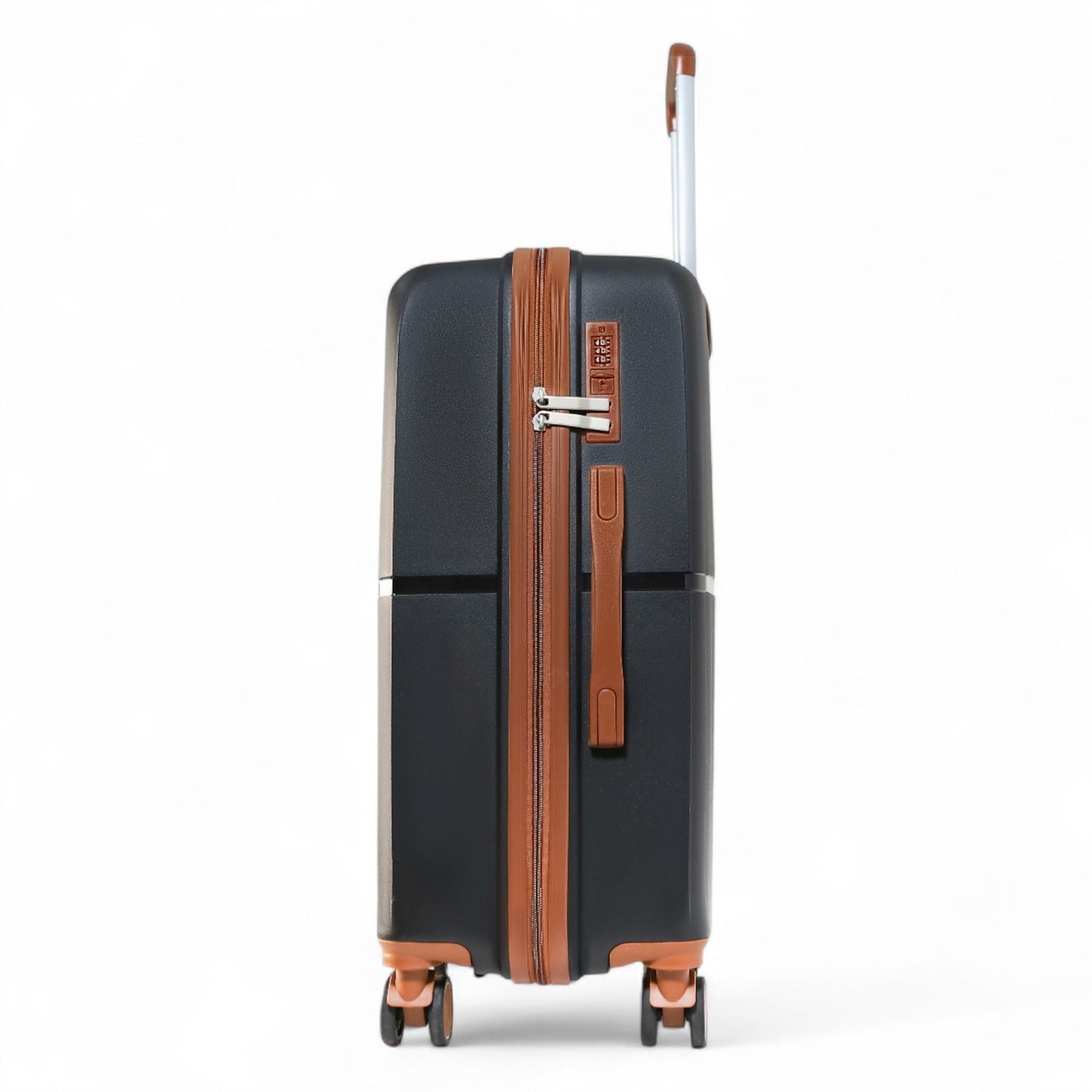 Corowa Medium Hard Shell Suitcase in Black