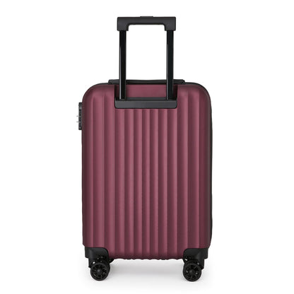 Edmonton Cabin Hard Shell Suitcase in Burgundy