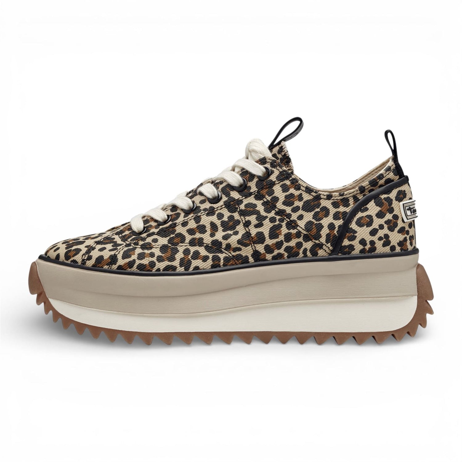 Tamaris Women’s Platform Trainers Leopard Print Sneaker Shoes