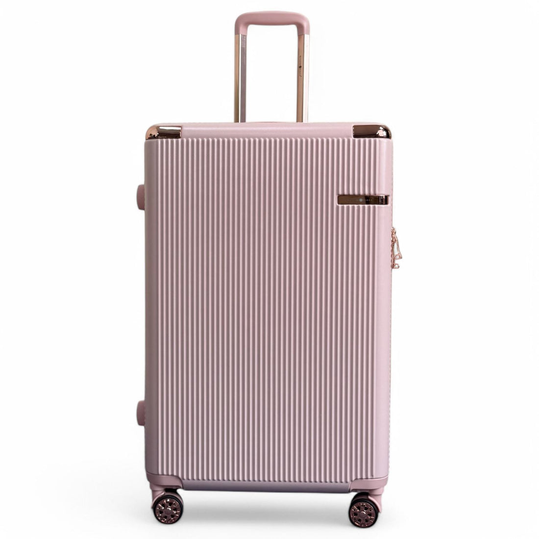 Cowra Large Hard Shell Suitcase in Rose Gold