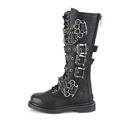 Demonia Bolt 450 Black Vegan Leather Gothic Boots