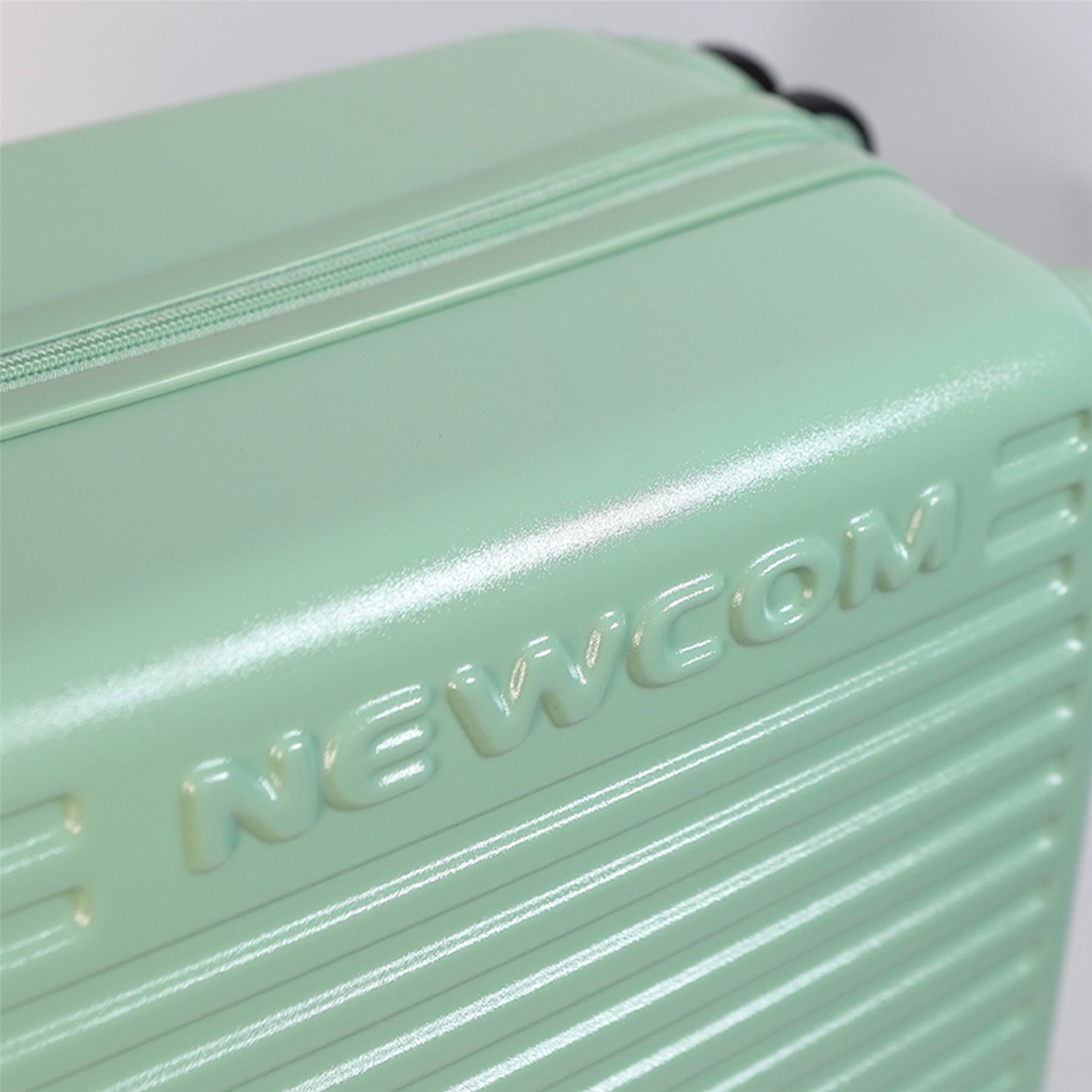 Hard Shell Cabin 44 x 22 x 38 cm Green TSA Secure Luggage Suitcase Suitable for Easyjet, Ryanair