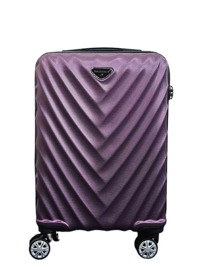 Chatom Cabin Hard Shell Suitcase in Purple
