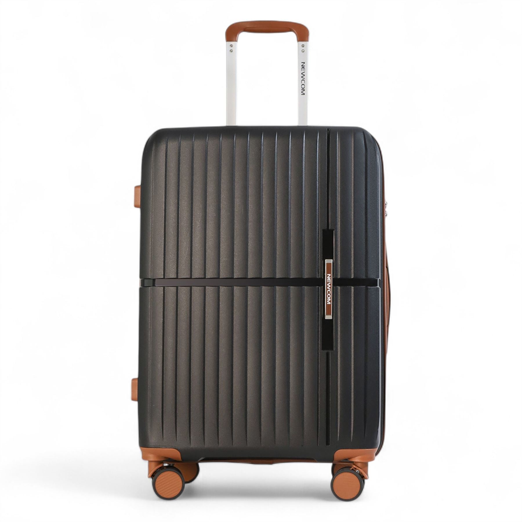 Corowa Medium Hard Shell Suitcase in Black