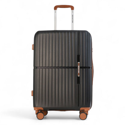 Corowa Medium Hard Shell Suitcase in Black
