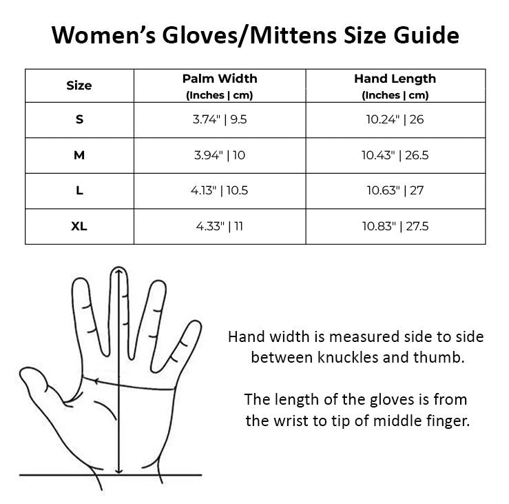 Womens Genuine Sheepskin Suede Gloves with Roll Up/Down Cuff