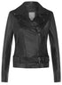 Womens Vintage Leather Biker Jacket-Malton - Upperclass Fashions 