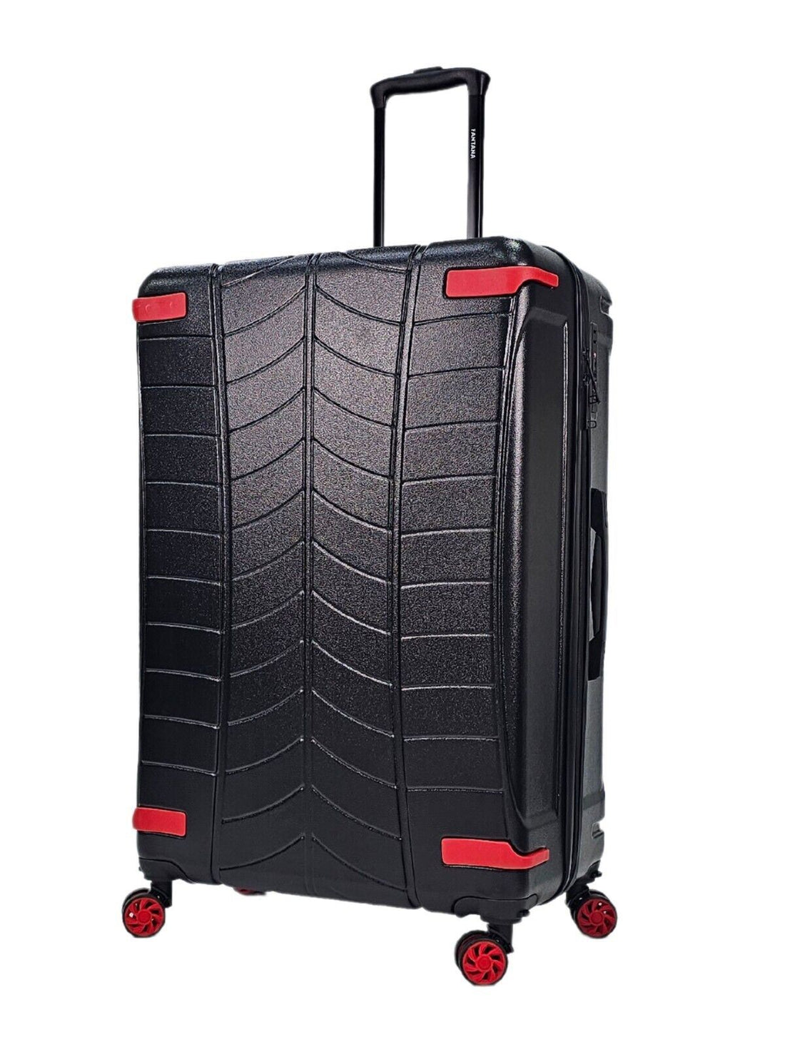 Bynum Extra Large Hard Shell Suitcase in Black