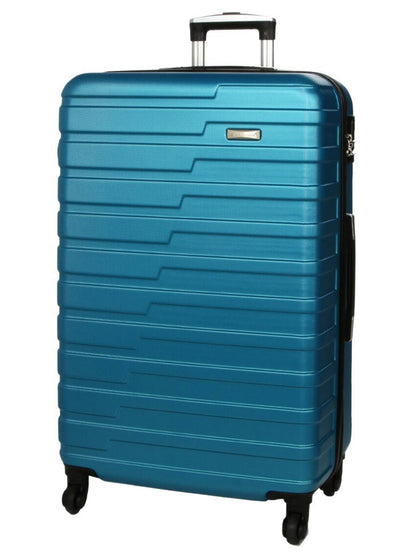 Crossville Large Hard Shell Suitcase in Blue