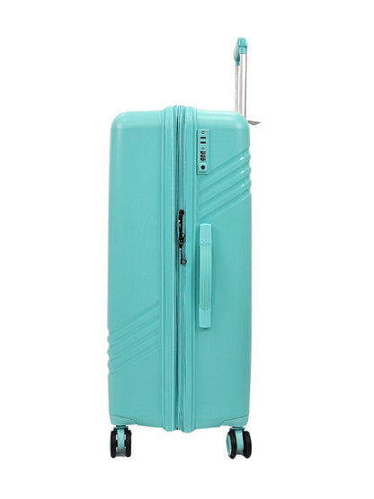 Brookwood Large Hard Shell Suitcase in Teal