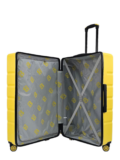 Coker Large Soft Shell Suitcase in Yellow
