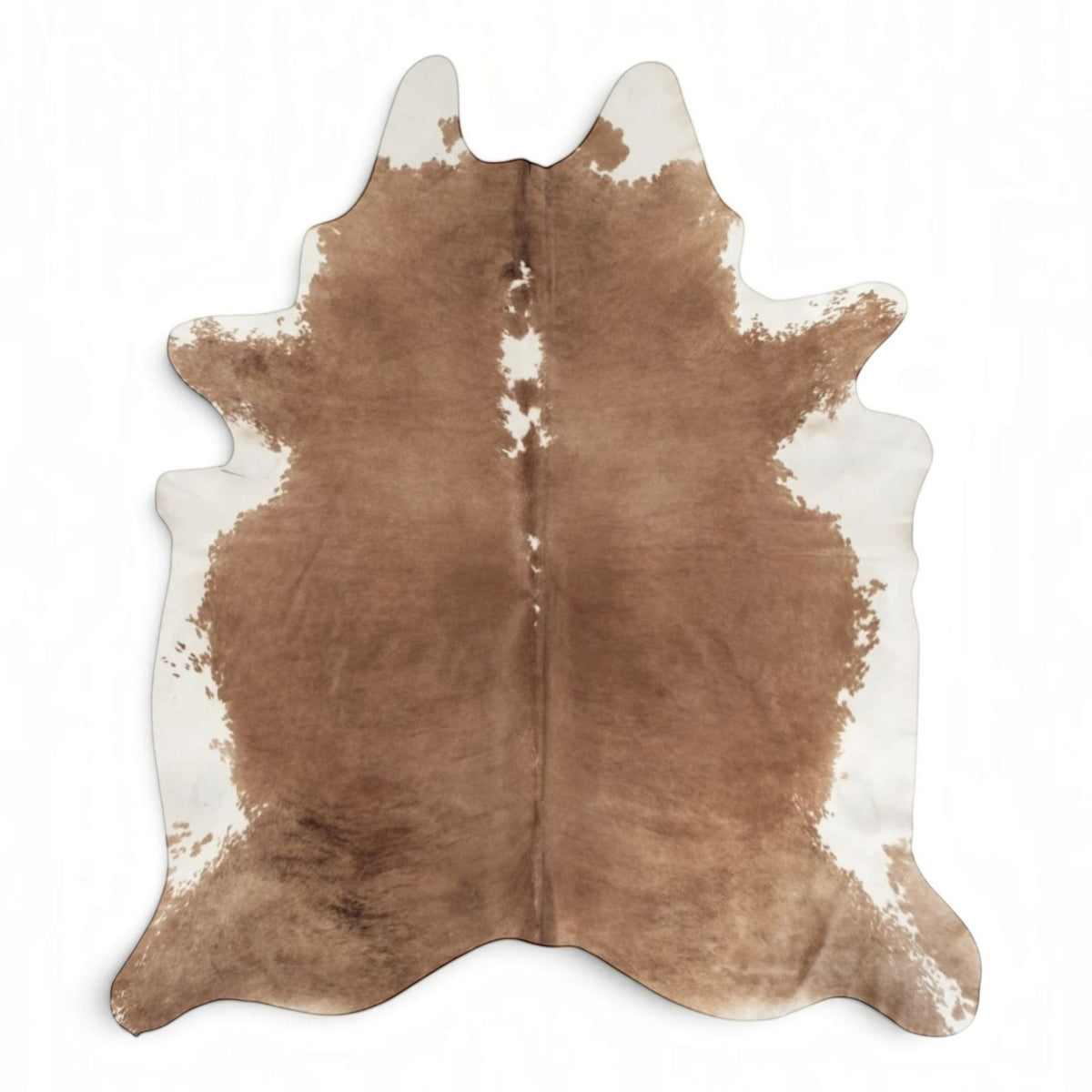 Natural Cow Leather Cowhide Hairon Rug - Hereford