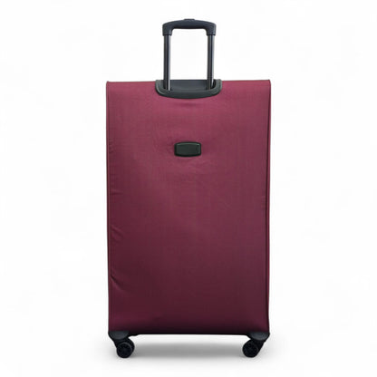 Gosford X-Large Soft Shell Suitcase in Burgundy Red