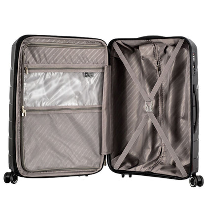 Camden Large Hard Shell Suitcase in Black