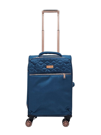 Birmingham Cabin Soft Shell Suitcase in Teal
