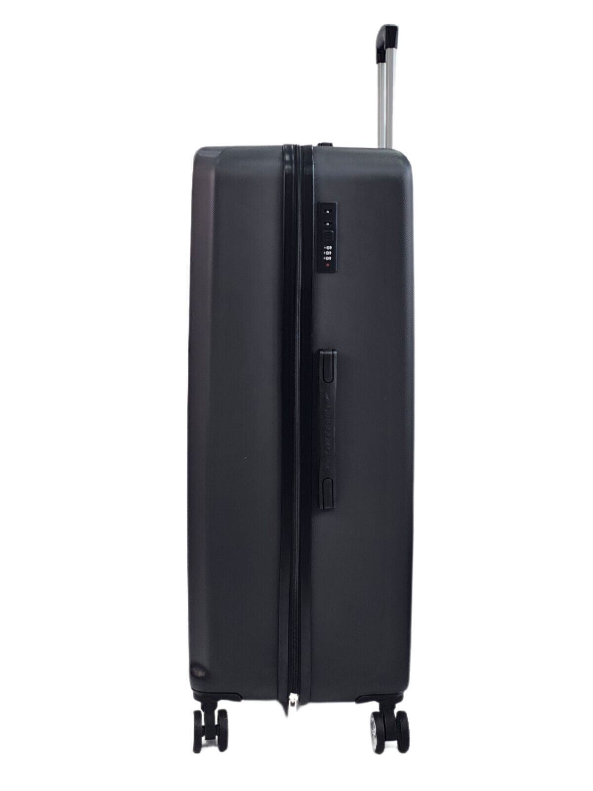 Albertville Extra Large Hard Shell Suitcase in Black
