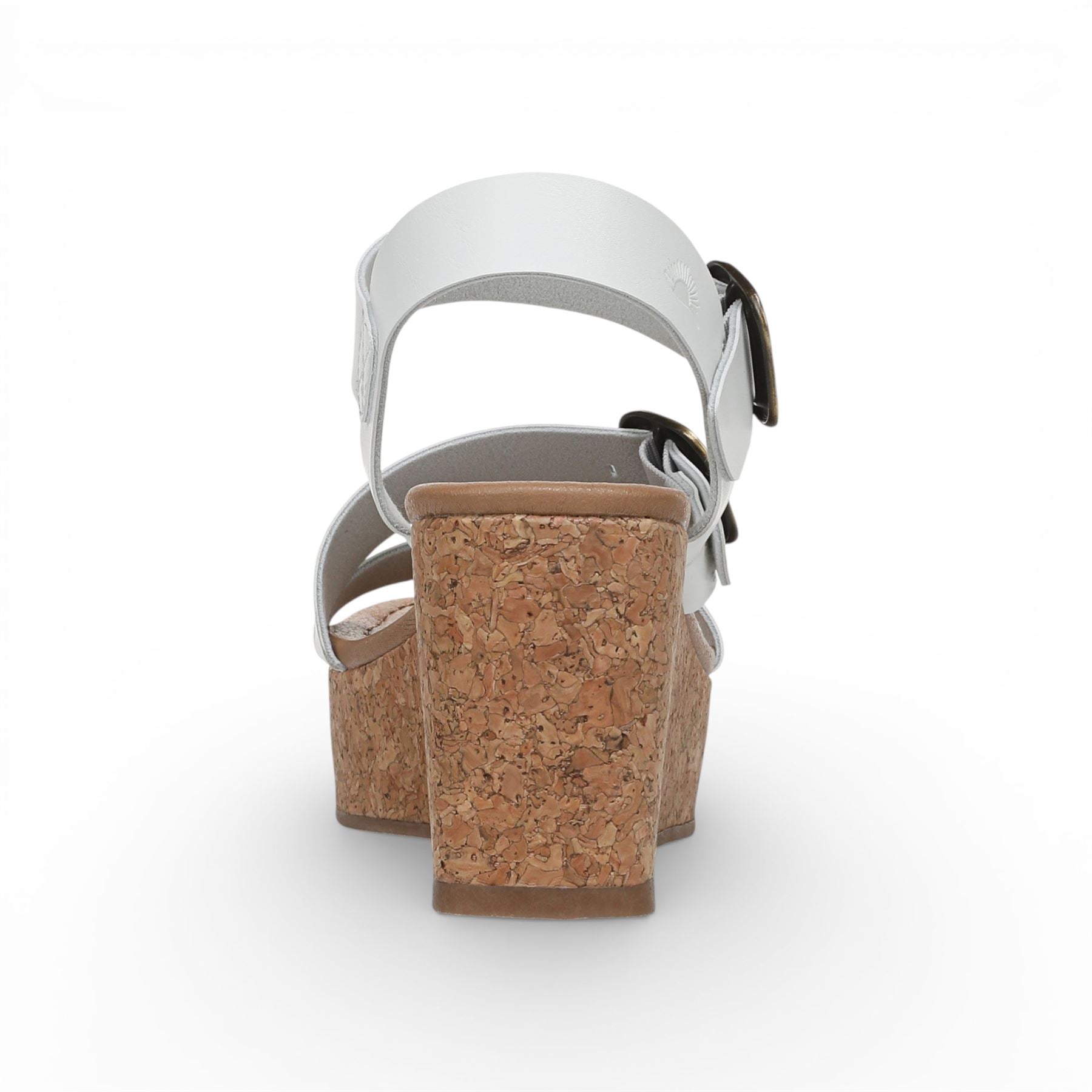 Blowfish Malibu Womens White Wedge Strappy Espadrille Heel Sandals - Ali