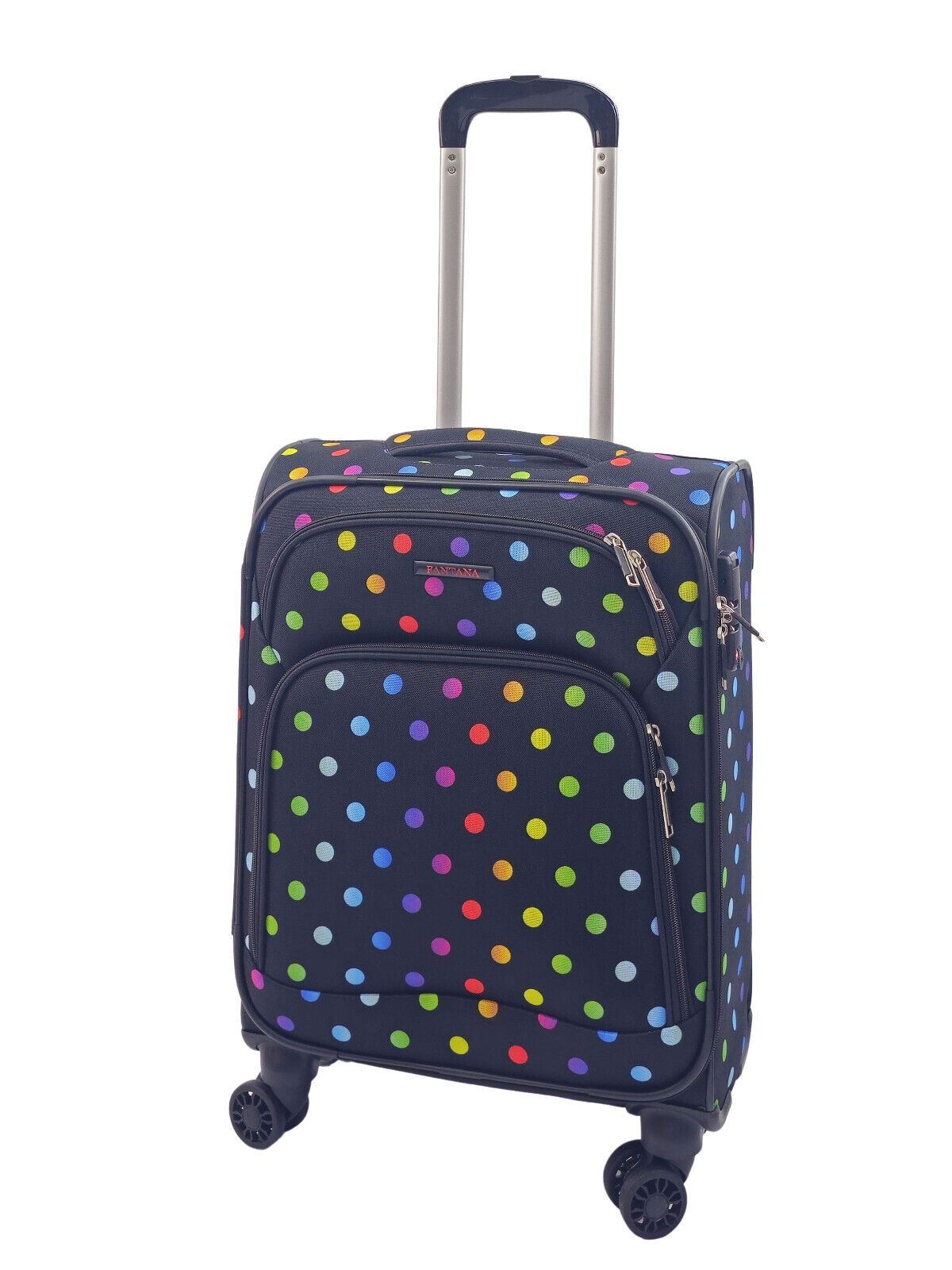 Lightweight Cabin 8 Wheel Luggage Travel Soft Bag