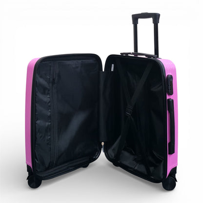 Junee Cabin Hard Shell Suitcase in Pink
