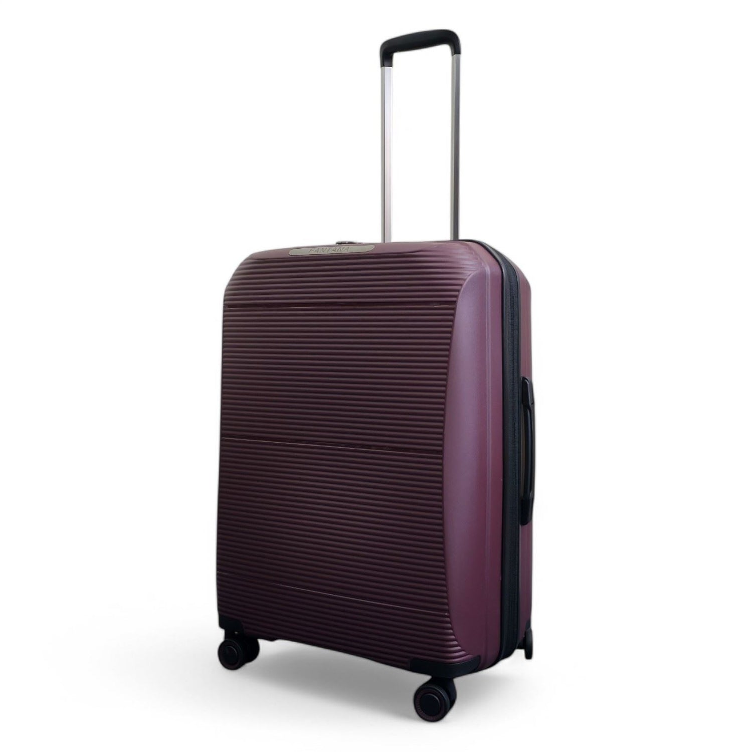 Abiko Medium Hard Shell Suitcase in Burgundy