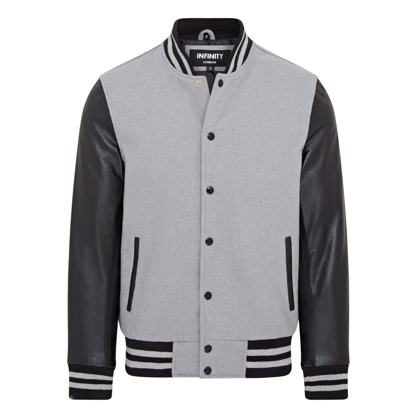 Letterman Baseball Wool Leather Varsity Bomber Jacket - Wallingford