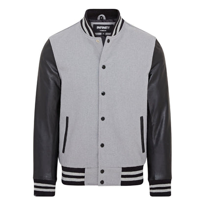 Letterman Baseball Wool Leather Varsity Bomber Jacket - Wallingford