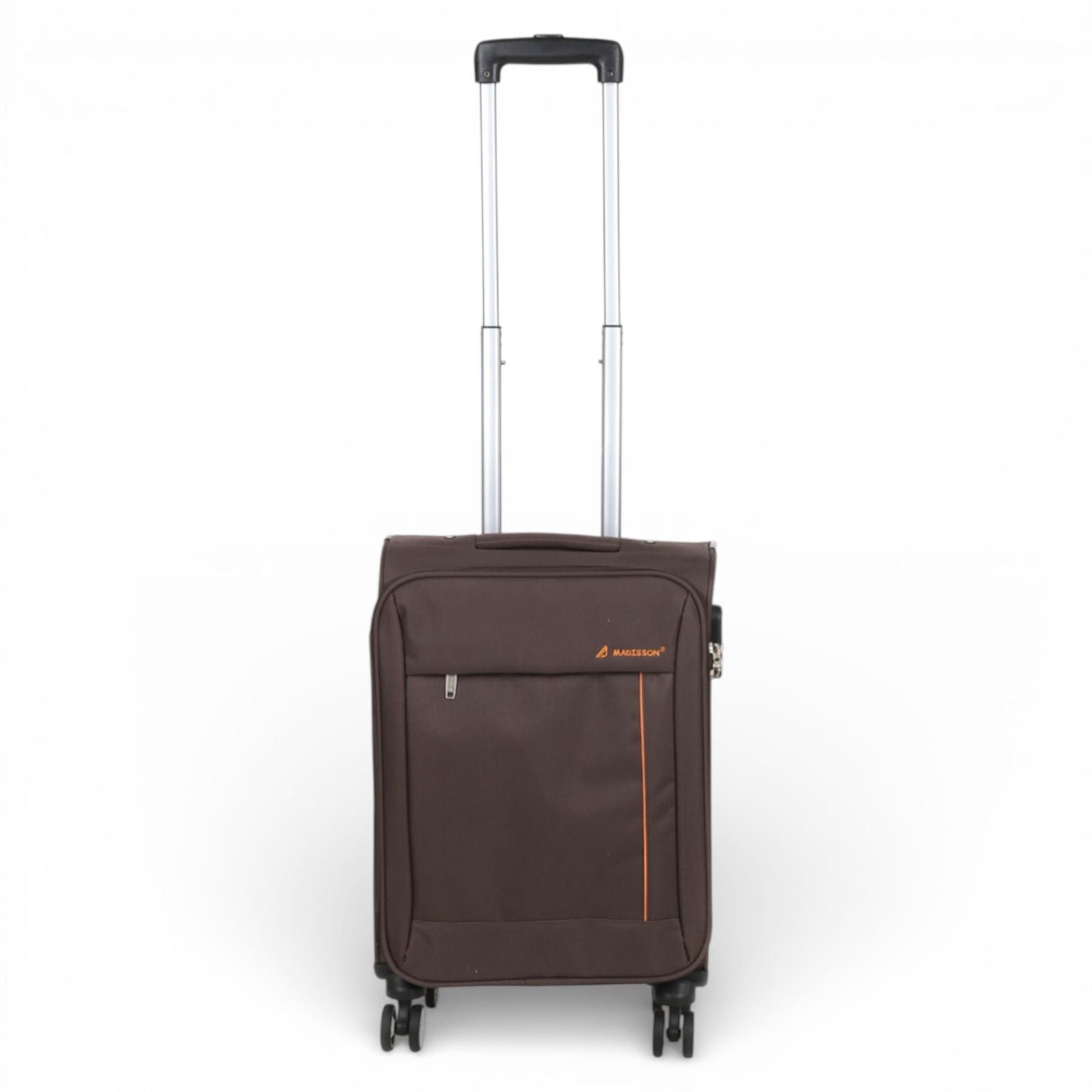 Carrollton Cabin Soft Shell Suitcase in Brown