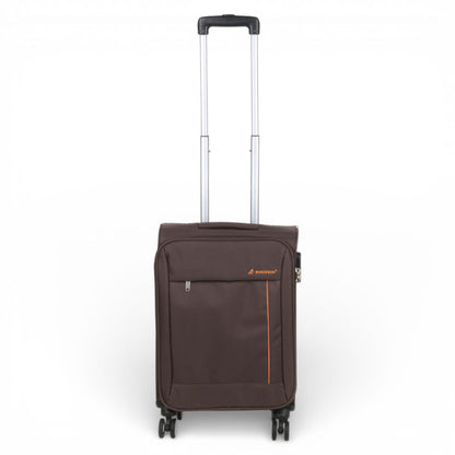 Carrollton Cabin Soft Shell Suitcase in Brown