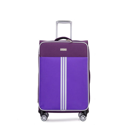 Lightweight  Soft Suitcases 4 Wheel Luggage Travel Bag