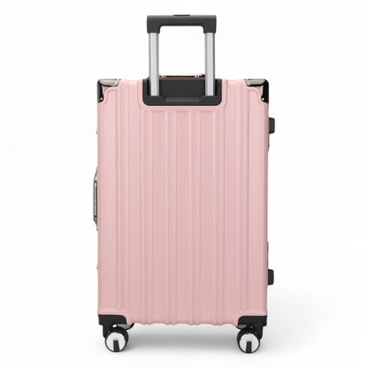 Airdrie Large Hard Shell Suitcase in Pink
