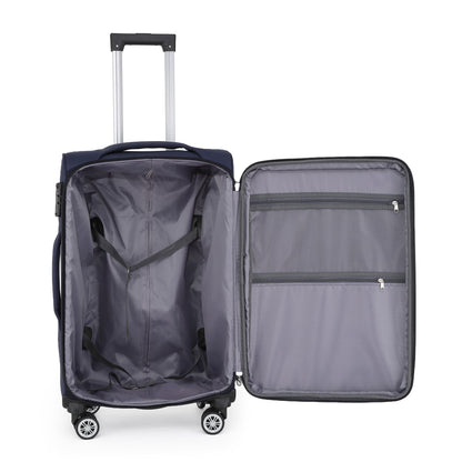 Delta Large Hard Shell Suitcase in Navy