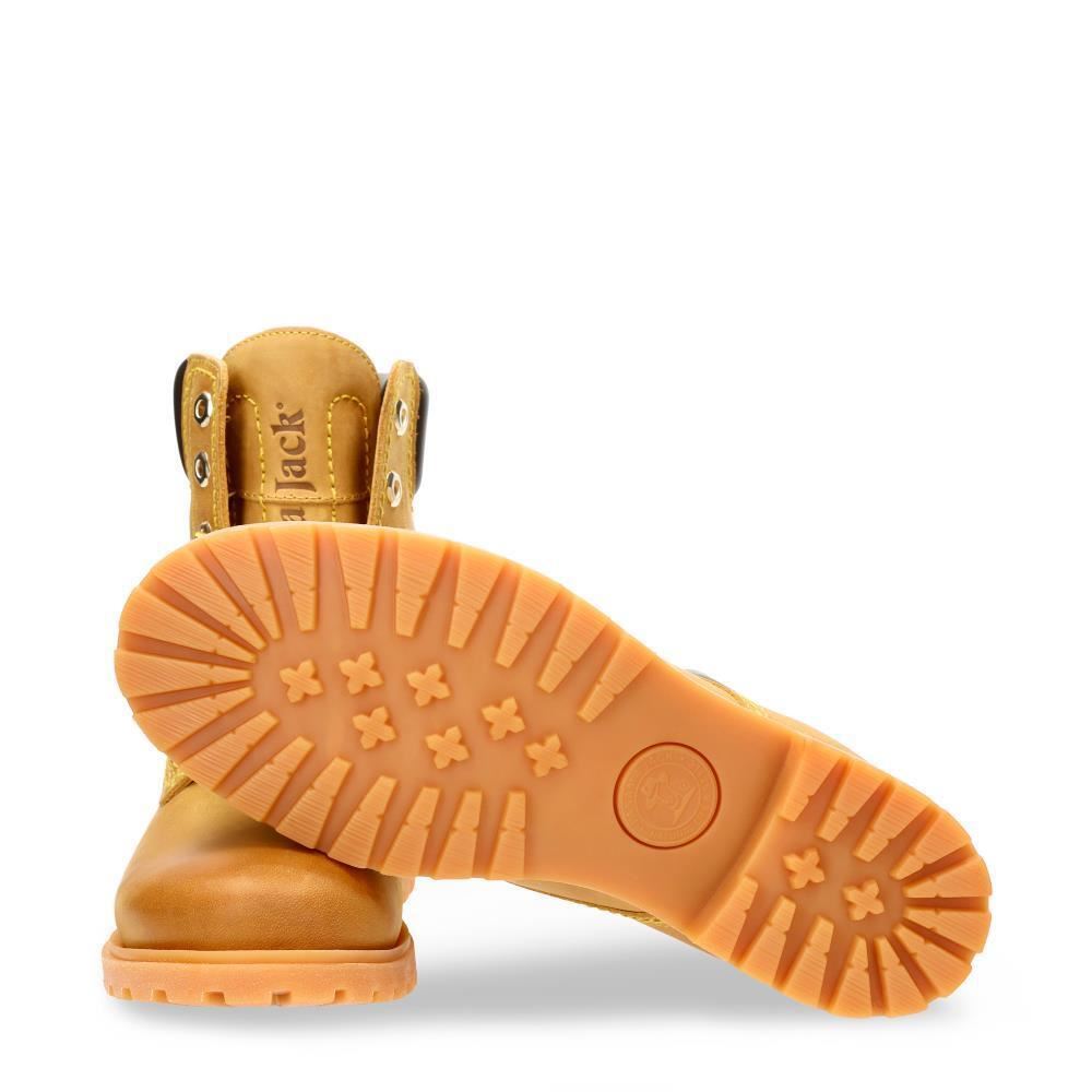 Panama Jack Womens 03 B1 Tan Boots Waterproof Leather Laces Hiking Ankle Chukka