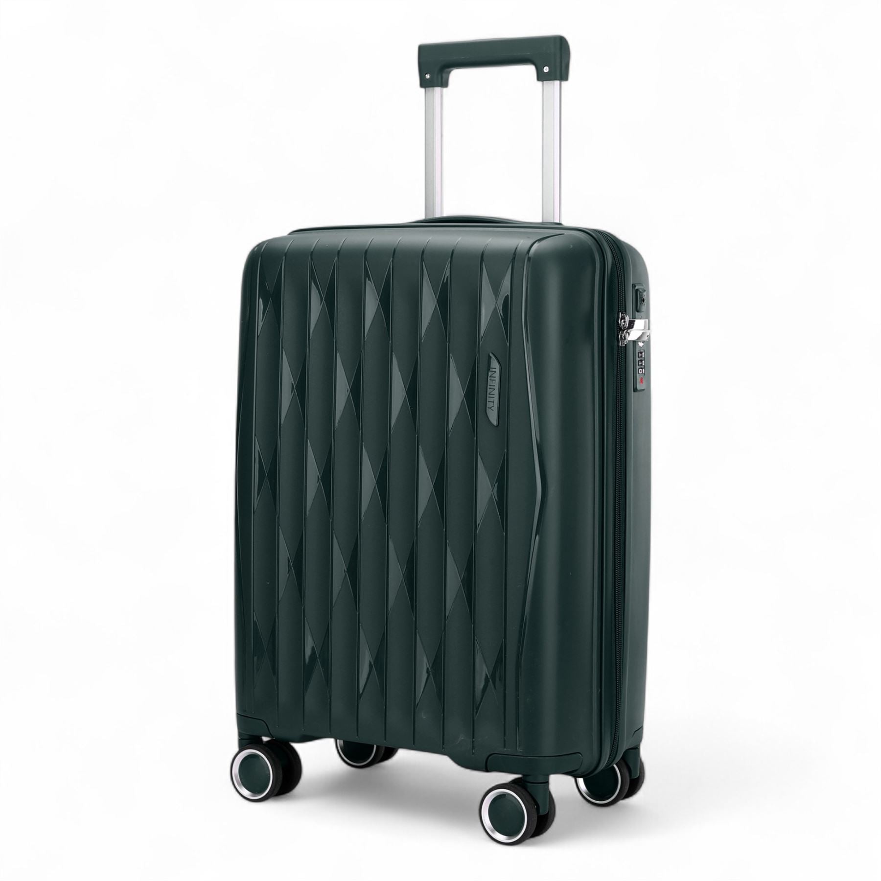 Burnaby Cabin Hard Shell Suitcase in Green