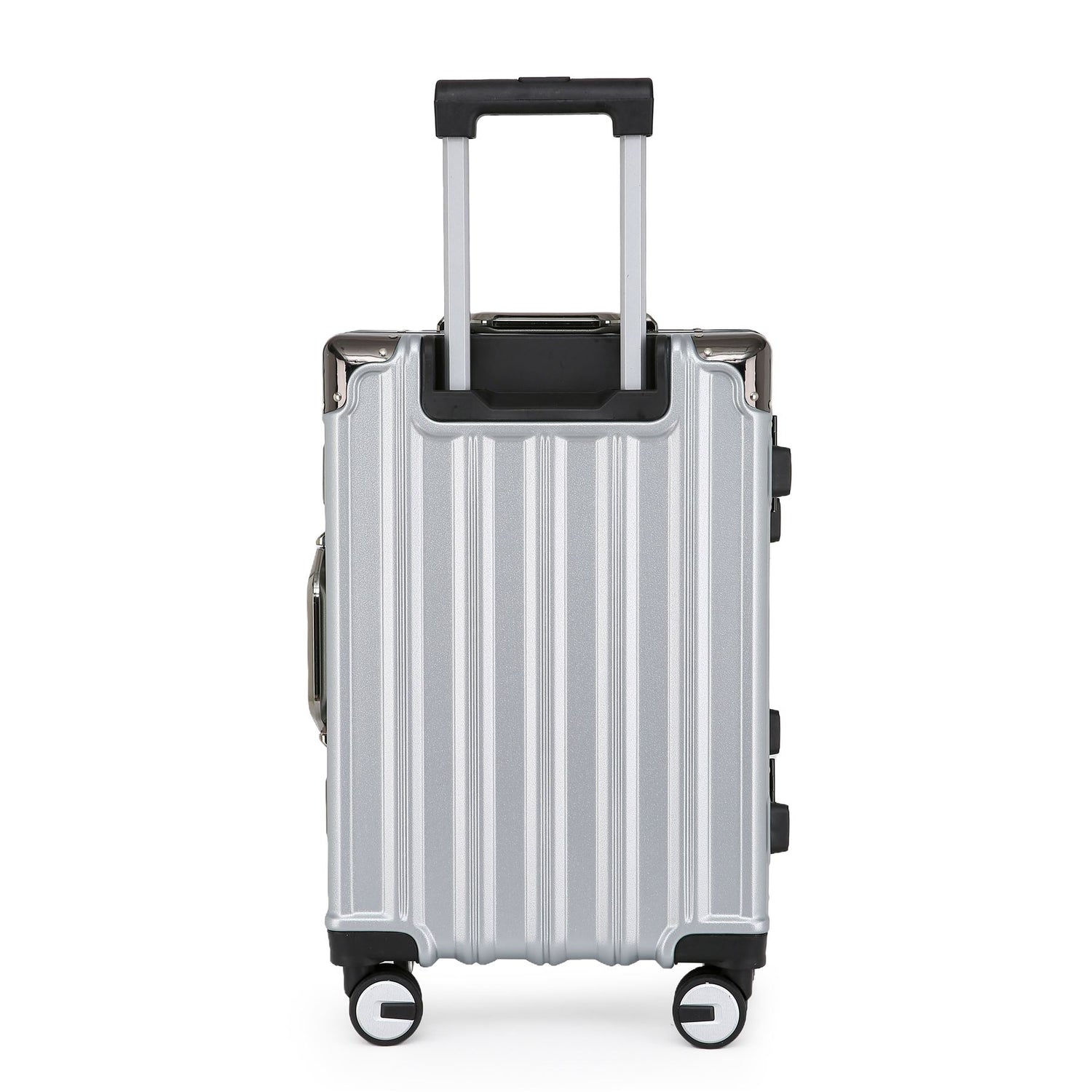 Airdrie Cabin Hard Shell Suitcase in Silver