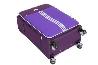 Beaverton Large Soft Shell Suitcase in Purple