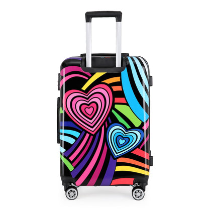 Chelsea Medium Hard Shell Suitcase in Hearts