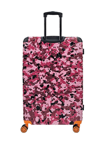 Brantley Extra Large Hard Shell Suitcase in Pink