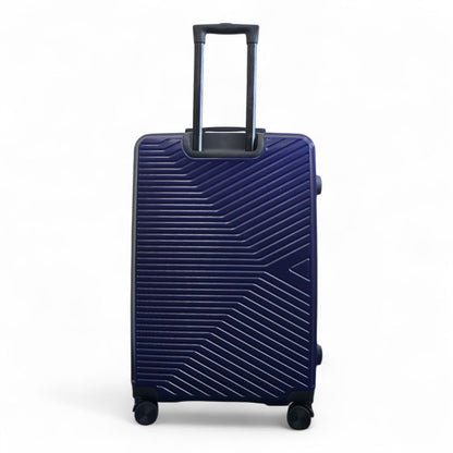 Junee Large Hard Shell Suitcase in Navy Blue