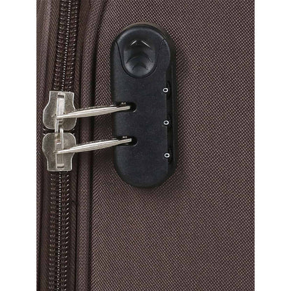 Carrollton Cabin Soft Shell Suitcase in Brown