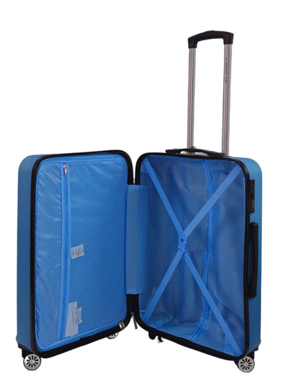 Alabaster Medium Hard Shell Suitcase in Blue