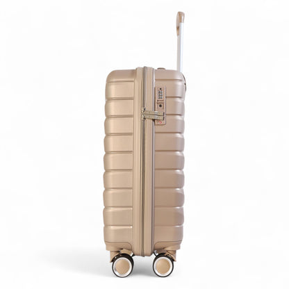 Forster Medium Hard Shell TSA Suitcase in Champagne Beige